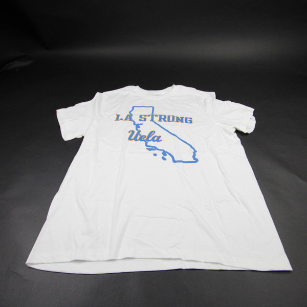 UCLA Bruins Nike Nike Tee Short Sleeve Shirt Men's White Used Multiple Sizes TOPS-181095