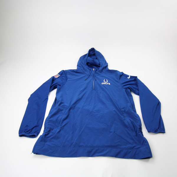 Indianapolis Colts Nike NFL On Field Pullover Men's Blue Used L TOPS-181063