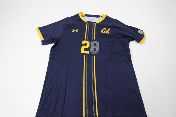 California Golden Bears Under Armour Game Jersey - Other Men's Navy Used M JRSY-011309