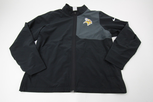 Minnesota Vikings Nike NFL On Field Jacket Men's Black Used XL TOPS-181503