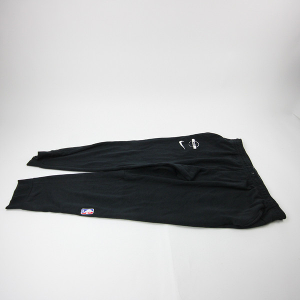 Miami Heat Nike NBA Authentics Athletic Pants Men's Black Used XLT PNTS-037778