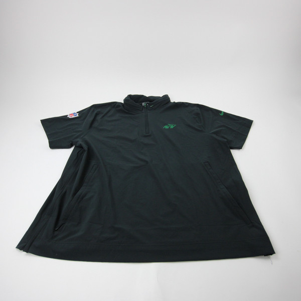 New York Jets Nike NFL On Field Pullover Men's Black Used XXL TOPS-183135