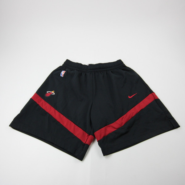 Miami Heat Nike NBA Authentics Practice Shorts Men's Black Used XXL