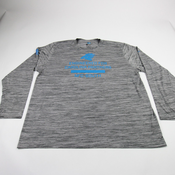 Carolina Panthers Nike NFL On Field Nike Tee Long Sleeve Shirt Men's Used 3XL TOPS-183318
