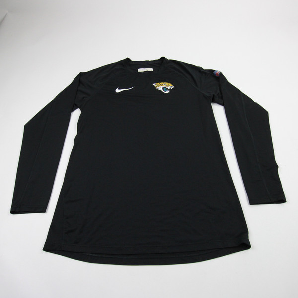 Jacksonville Jaguars Nike NFL On Field Dri-Fit Long Sleeve Shirt Men's Used L TOPS-183241