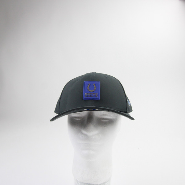 Indianapolis Colts New Era 9seventy Snap-Back Hat Unisex Dark Gray Used LXL HATS-017171