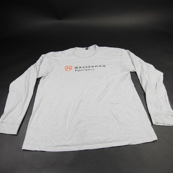 AS Colour Short Sleeve Shirt Men's Gray Used 3XL TOPS-183326