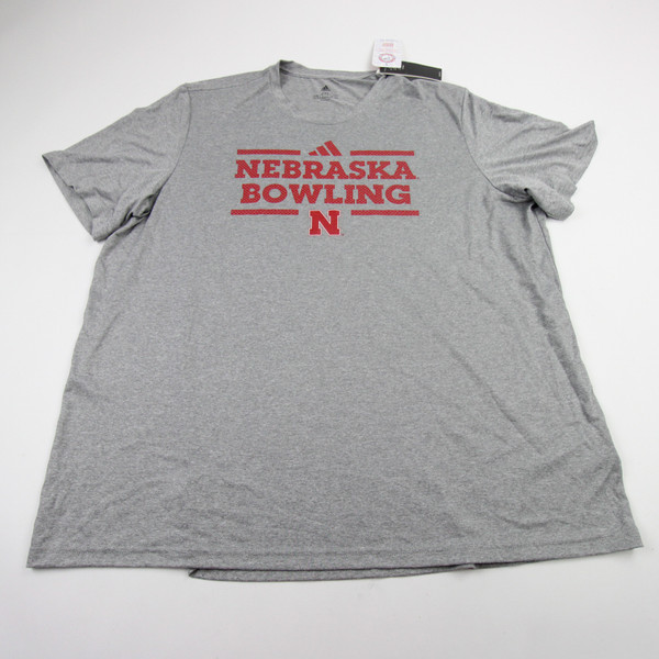 Nebraska Cornhuskers adidas Short Sleeve Shirt Men's Multiple Sizes TOPS-183291