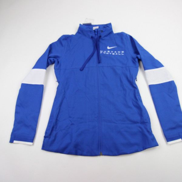 SMU Mustangs Nike Jacket Women's Blue New with Tags Multiple Sizes TOPS-183533