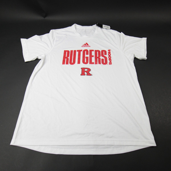 Rutgers Scarlet Knights adidas Short Sleeve Shirt Men's Multiple Sizes TOPS-183951
