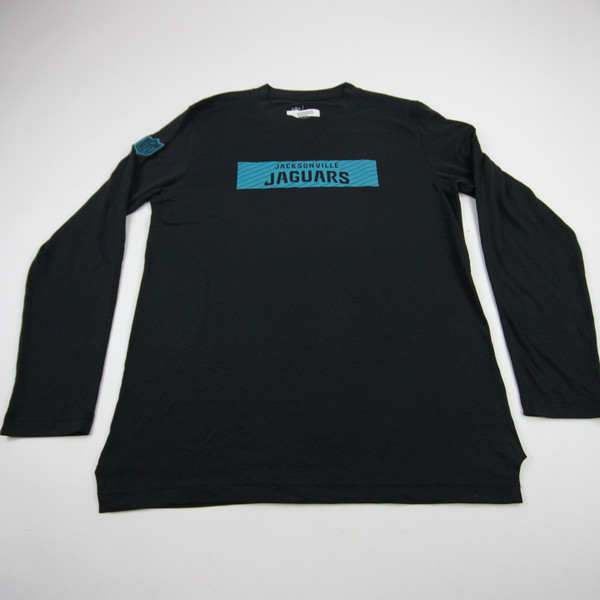 Jacksonville Jaguars Nike Dri-Fit Long Sleeve Shirt Men's Black Used M TOPS-183825