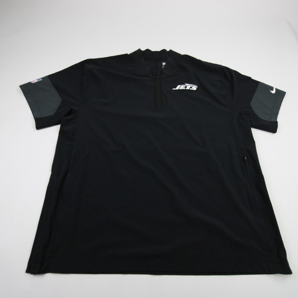 New York Jets Nike NFL On Field Dri-Fit Pullover Men's Black Used XL TOPS-184232