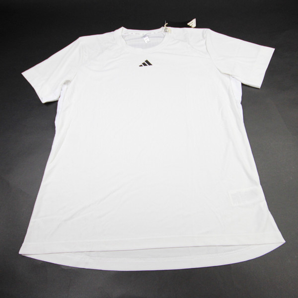 adidas AIRCHILL Short Sleeve Shirt Men's White New with Tags Multiple Sizes TOPS-184622
