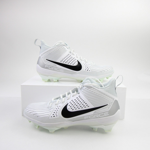 Nike Air Force Football Cleat Men's White Used 14 CLEA-017762