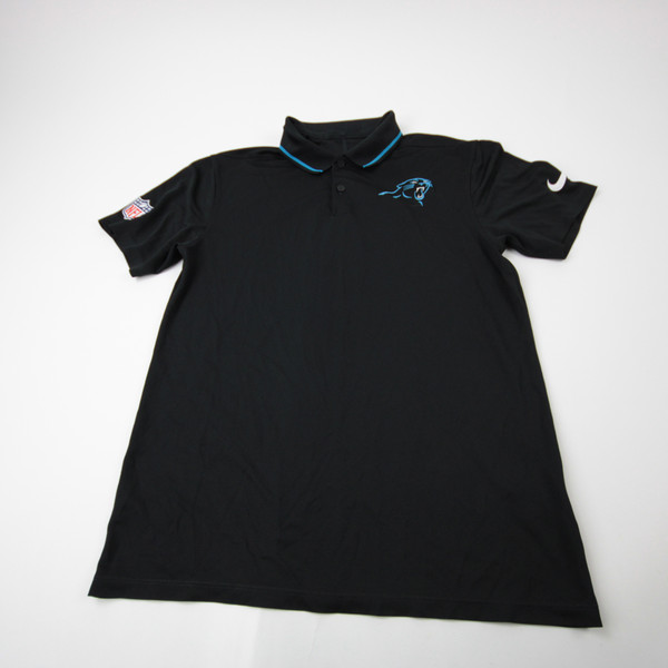 Carolina Panthers Nike NFL On Field Dri-Fit Polo Men's Used Multiple Sizes TOPS-185195