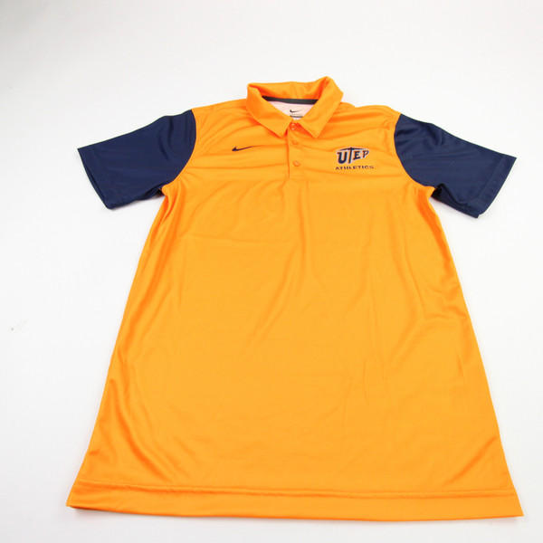 UTEP Miners Nike Polo Men's Orange New without Tags Multiple Sizes TOPS-185224