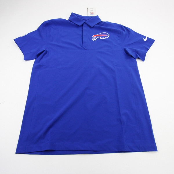 Buffalo Bills Nike NFL On Field Polo Men's Blue New with Tags M TOPS-185242
