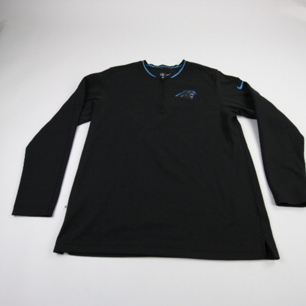 Carolina Panthers Nike NFL On Field Dri-Fit Pullover Men's Black Used M TOPS-185945