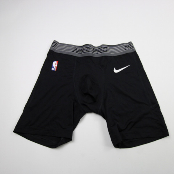 Nike NBA Authentics Dri-Fit Compression Shorts Men's Black Used Multiple Sizes SHOR-040488