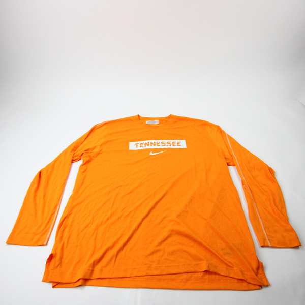 Tennessee Volunteers Nike Long Sleeve Shirt Men's Orange Used XXL TOPS-186350