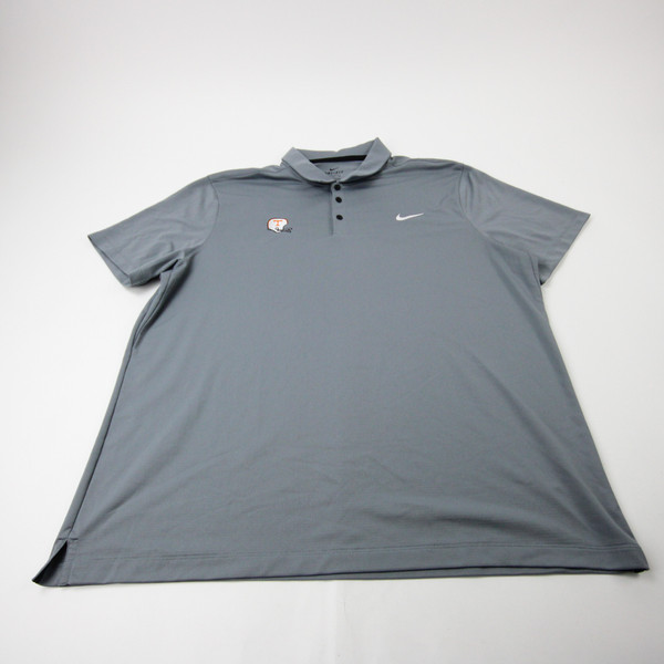 Tennessee Volunteers Nike Polo Men's Gray Used XXL TOPS-186449
