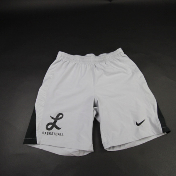 Longwood Lancers Nike Practice Shorts Men's Light Gray New without Tags S SHOR-040536