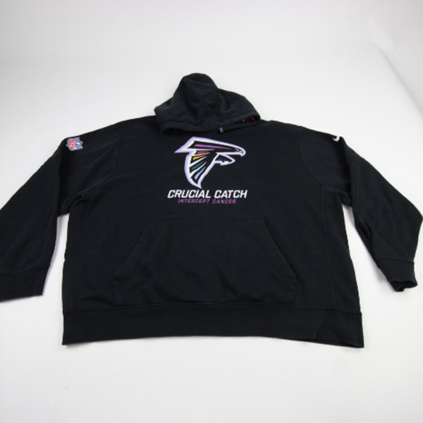 Atlanta Falcons Nike NFL On Field Sweatshirt Men's Black Used XXL TOPS-186775