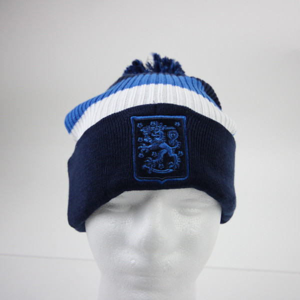 Team Finland Fanatics Winter Hat Unisex Navy Used OSFA HATS-017524