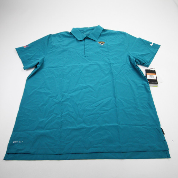 Jacksonville Jaguars Nike NFL On Field Polo Men's New with Tags XXL TOPS-187626