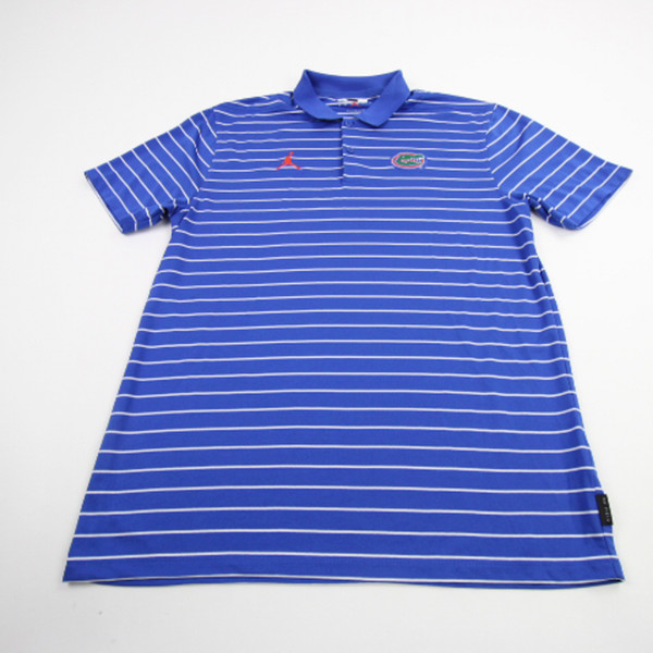 Florida Gators Air Jordan Dri-Fit Polo Men's Blue Used M TOPS-188158