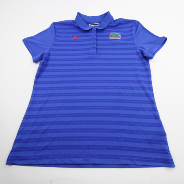Florida Gators Air Jordan Dri-Fit Polo Men's Blue Used M TOPS-188162