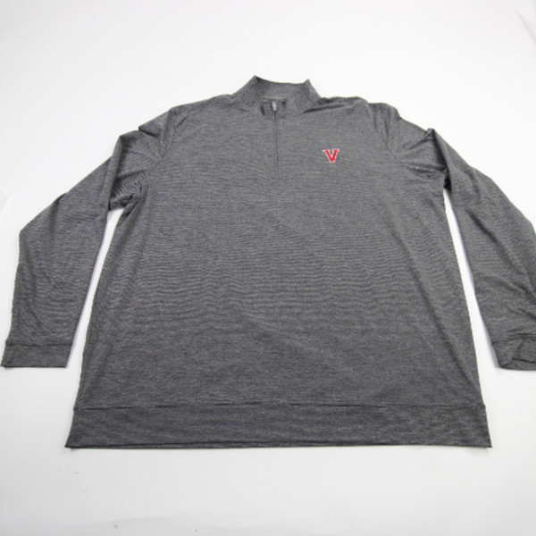 Bethany Vikings Johnnie-O Pullover Men's Gray Used XXL TOPS-188330