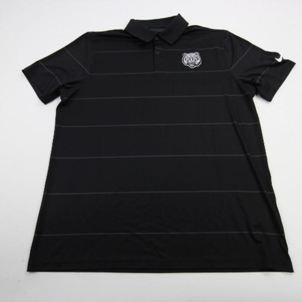 Nike State Nike Dri-Fit Polo Men's Black New with Tags L TOPS-188370