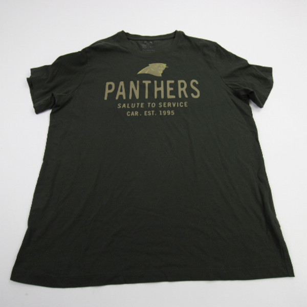 Carolina Panthers Nike NFL On Field Dri-Fit Short Sleeve Shirt Men's Used XL TOPS-188434