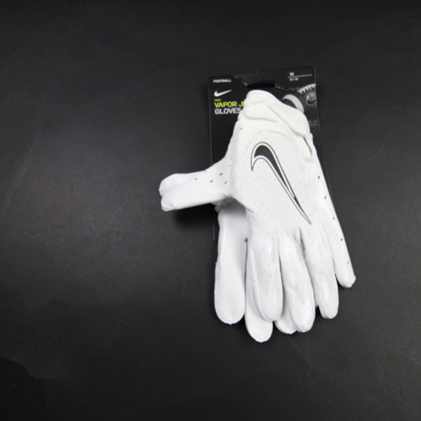 Nike Vapor Jet Gloves - Receiver Unisex White New with Tags M EQPT-007439