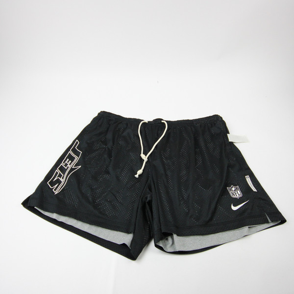 New York Jets Nike Dri-Fit Practice Shorts Men's Black Used 3XL SHOR-041103