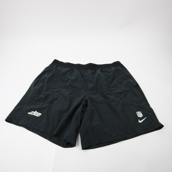 New York Jets Nike Dri-Fit Practice Shorts Men's Black Used XXL SHOR-041101