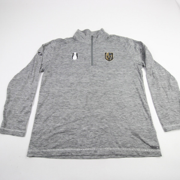 Vegas Golden Knights Fanatics NHL Pro Authentics Pullover Men's Gray Used L TOPS-188969