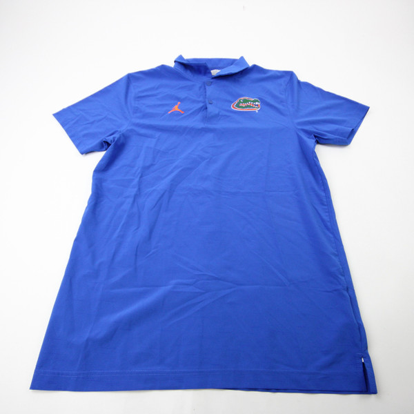 Florida Gators Air Jordan Polo Men's Blue Used Multiple Sizes TOPS-189718