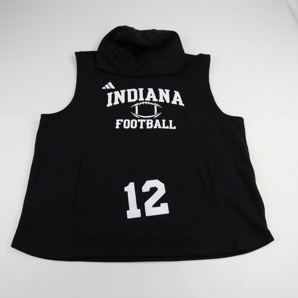 Indiana Hoosiers adidas Sweatshirt Men's Black New without Tags XL TOPS-190460