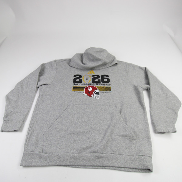 Indiana Hoosiers adidas Sweatshirt Men's Gray New without Tags XL TOPS-190478