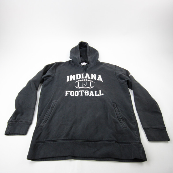 Indiana Hoosiers adidas Sweatshirt Men's Gray Used XL TOPS-190490