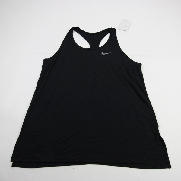 Nike Dri-Fit Sleeveless Shirt Women's Black New with Tags L TOPS-190914
