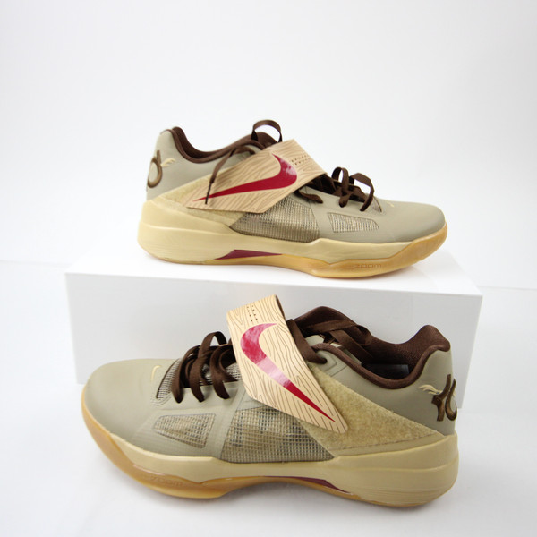 Nike KD Basketball Shoe Men's Tan Used 13 SHOE-024341