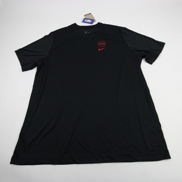 Philadelphia 76ers Nike NBA Authentics Dri-Fit Short Sleeve Shirt Men's 2XLT TOPS-192420