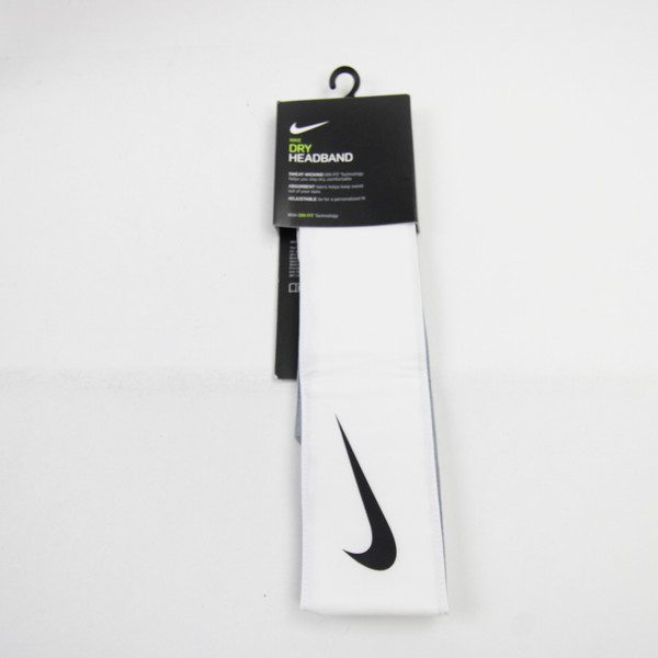 Nike Headband Unisex White New with Tags OSFA HATS-018087