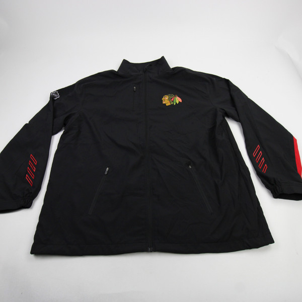 Chicago Blackhawks Fanatics Jacket Men's Black Used XXL TOPS-193237