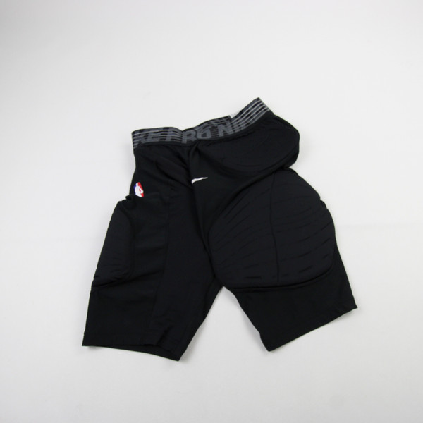 Nike NBA Authentics Padded Compression Shorts Men's Black Used Multiple Sizes SHOR-041845