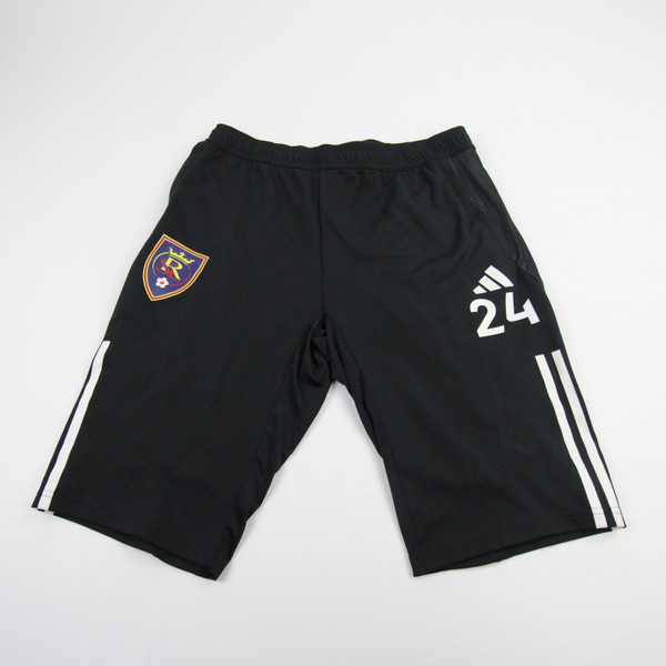 Real Salt Lake adidas Aeroready Practice Shorts Men's Black Used L SHOR-042008