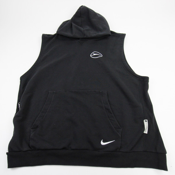 New York Jets Nike Sweatshirt Men's Black Used 3XL TOPS-194578